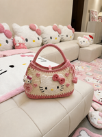 Kitty Crochet hand bag